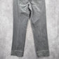 Gloria Vanderbilt Gray Amanda Straight Leg Denim Pants Jeans 12