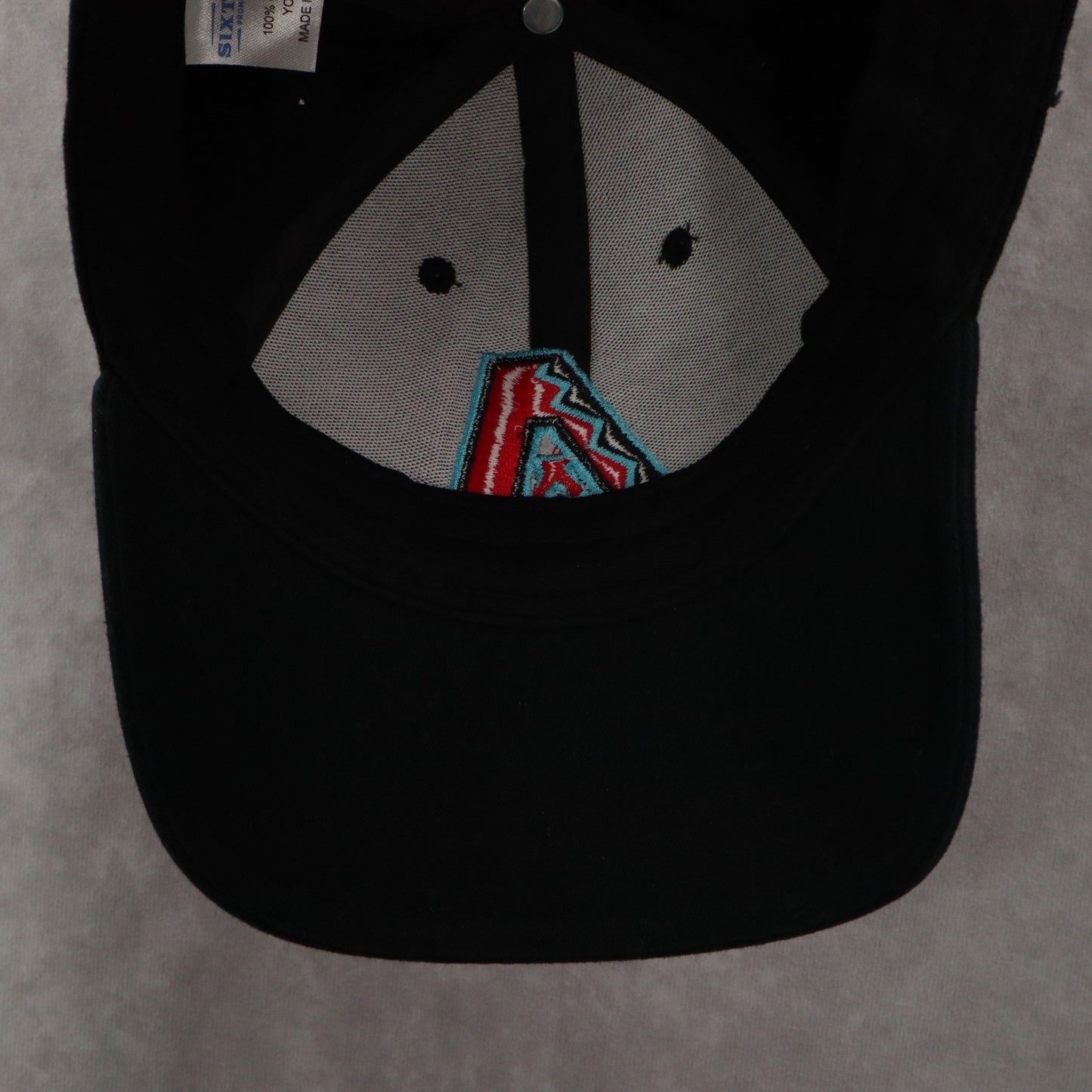 Arizona Diamondbacks Sixth Man Black Cotton Snap Back Baseball Cap Hat