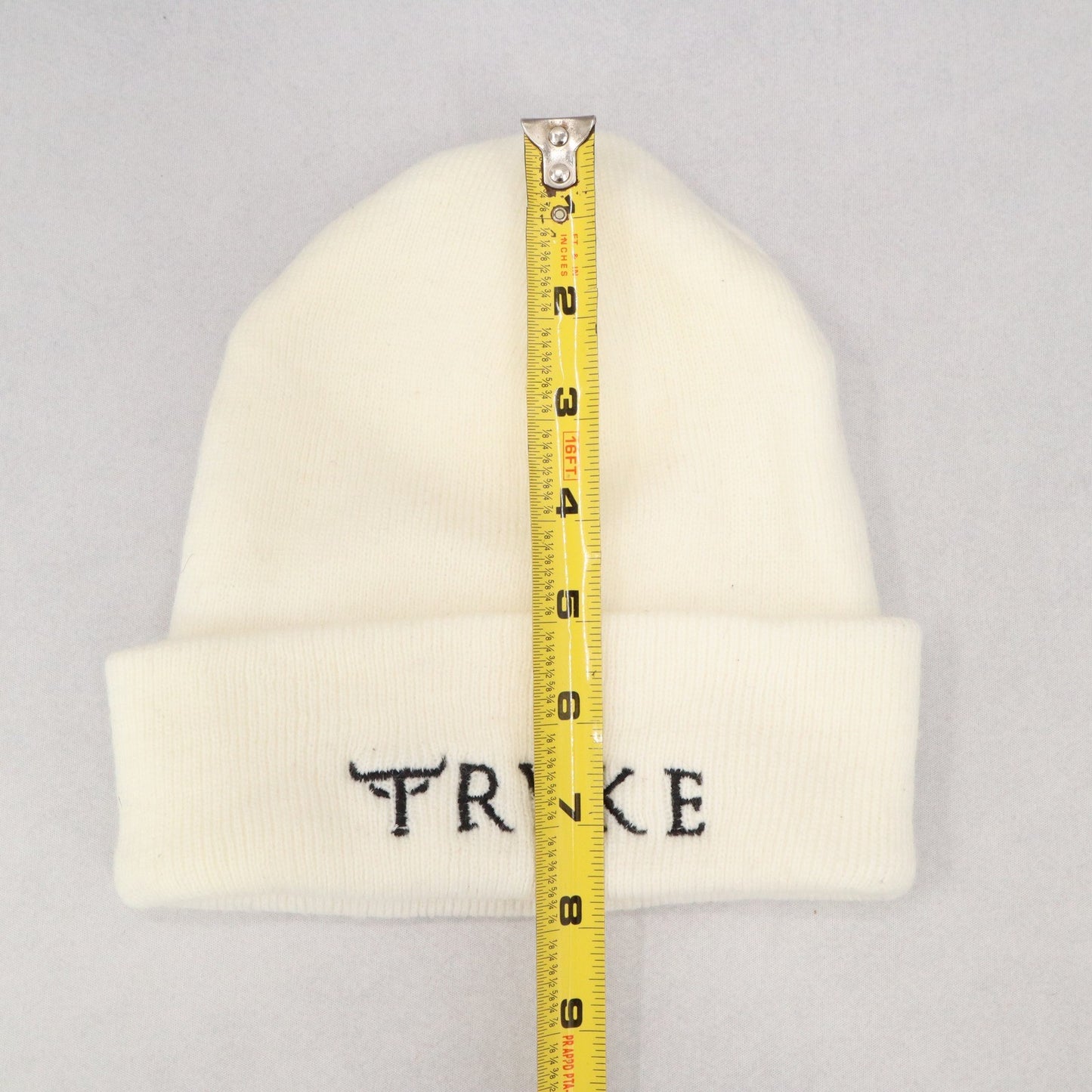 Port & Company White Tryke Cozy Winter Beanie Cap Hat