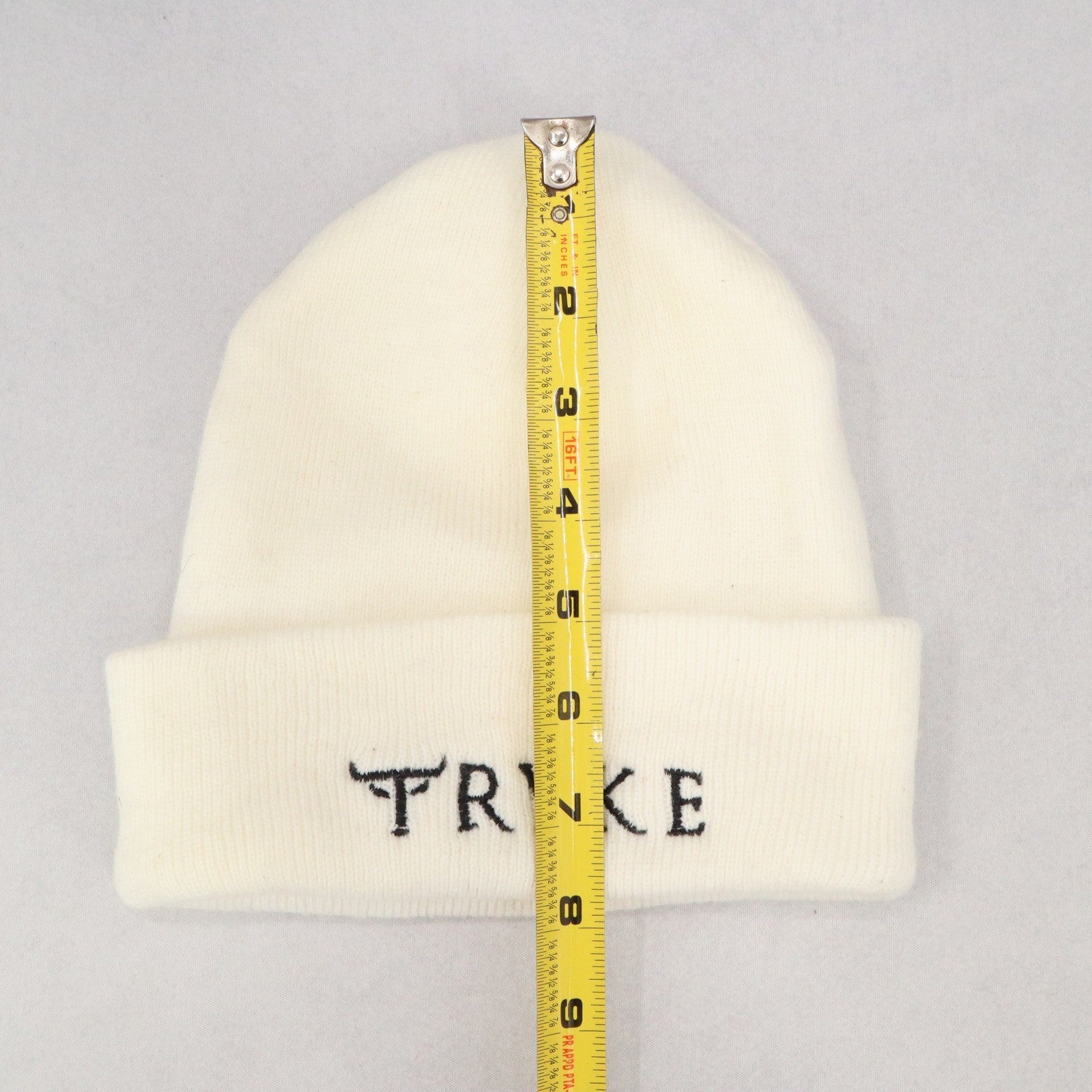 Port & Company White Tryke Cozy Winter Beanie Cap Hat