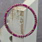 Purple Gold Solid Single Metal Solid Bracelet Costume Fashion Jewelry JB4-8