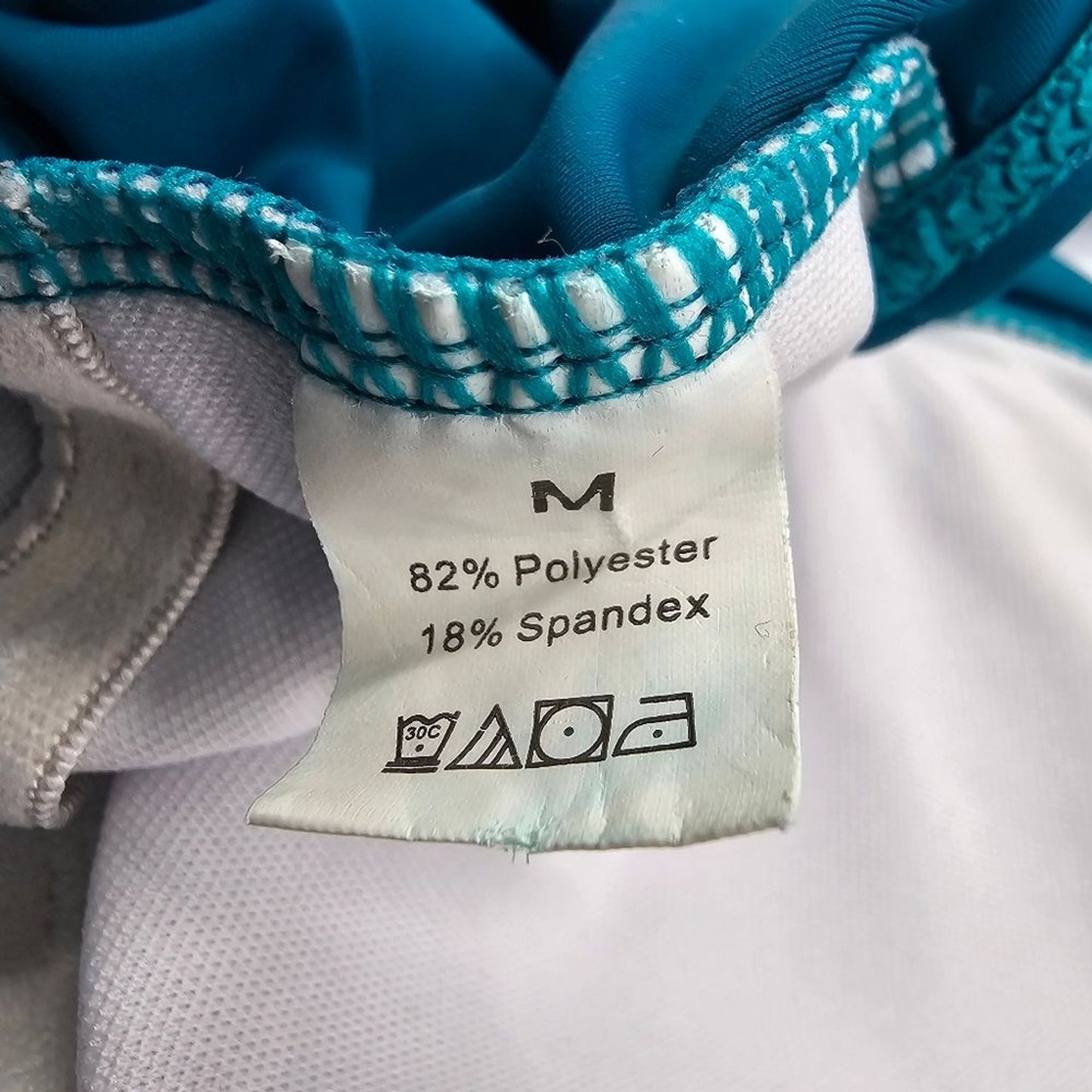 Shein Green One Piece Swimsuits Swimwear Wrap Style Size M