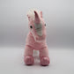 Pink Plush Unicorn Stuffed Animal Toy Soft Cuddly Sparkle Hooves Gift 11"