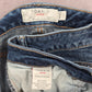 Torrid Denim Blue Distress Straight Tapered Denim Pants Jeans 24XT