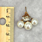 Gold Pearl Stud Star Drop Dangle Earrings Fashion Jewelry JB2-88