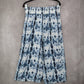 Time and Tru Tie Dye Wide Leg Pants Blue Boho Lounge Beach Pull On Flowy Medium