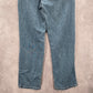Gloria Vanderbilt Blue Cotton Denim Pants Straight Jeans 12 Short