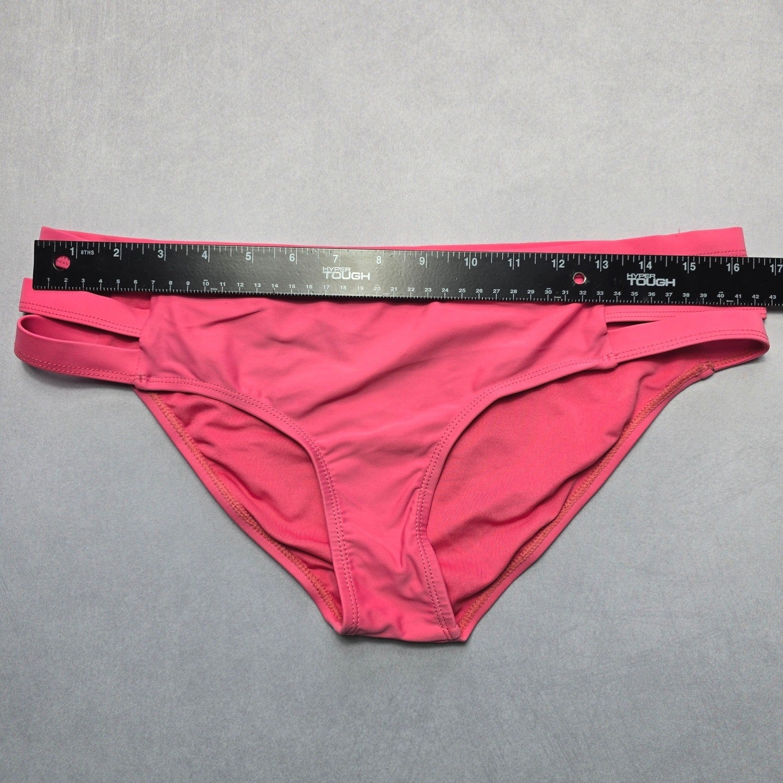 Express Pink Swim Beach Hipster Cheeky Flirty Boho Bikini Bottom L Large