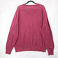 George Maroon Long Sleeve Pullover Crewneck  Sweater Preppy XL Extra Large