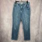 Chicos Blue Jeans Denim Pants Size 10 - 1 Short