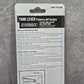 Everbilt Universal Toilet Tank Lever Plastic Handle Arm White Front Angle Mount