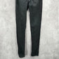 American Eagle Black Skinny Stretch Denim Jeans 0R Juniors Girls