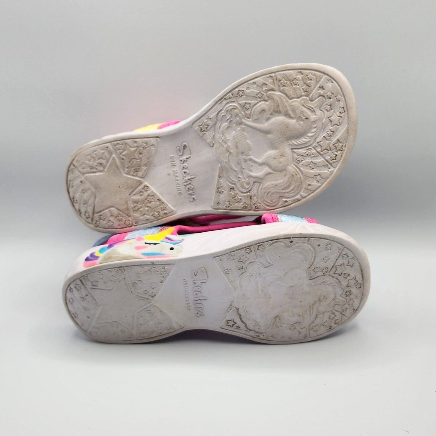 Sketchers Girls Unicorn Dreams Sandal Majes Sneaker Size 1