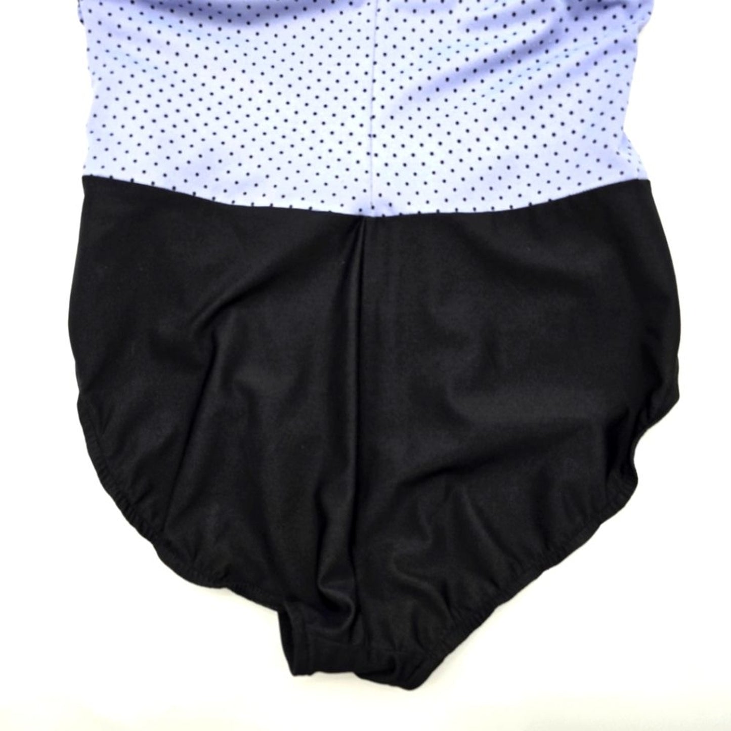 TrimShaper Purple Black Polka Dot One Piece Swimsuit Tummy Control 12