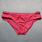 Express Pink Swim Beach Hipster Cheeky Flirty Boho Bikini Bottom L Large