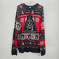 Star Wars Black Darth Vader Longsleeve Pullover Sweater Cardigan M Medium 38-40