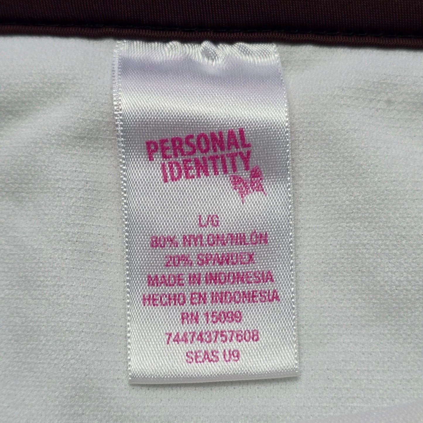 Personal Identity Brown Green Circle Tie Swim Beach Flirty Bikini Bottom Large