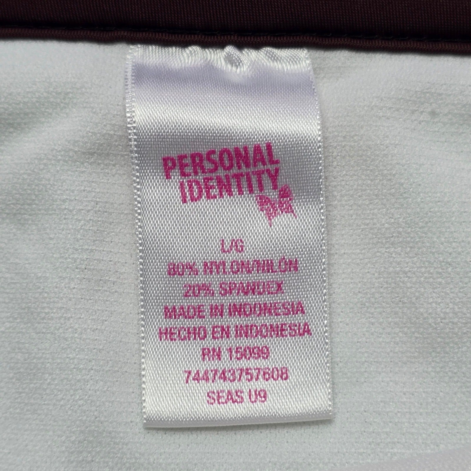Personal Identity Brown Green Circle Tie Swim Beach Flirty Bikini Bottom Large