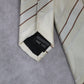 Maestro Signature White Stripe Executive Formal Business Classic Men's Neck Tie