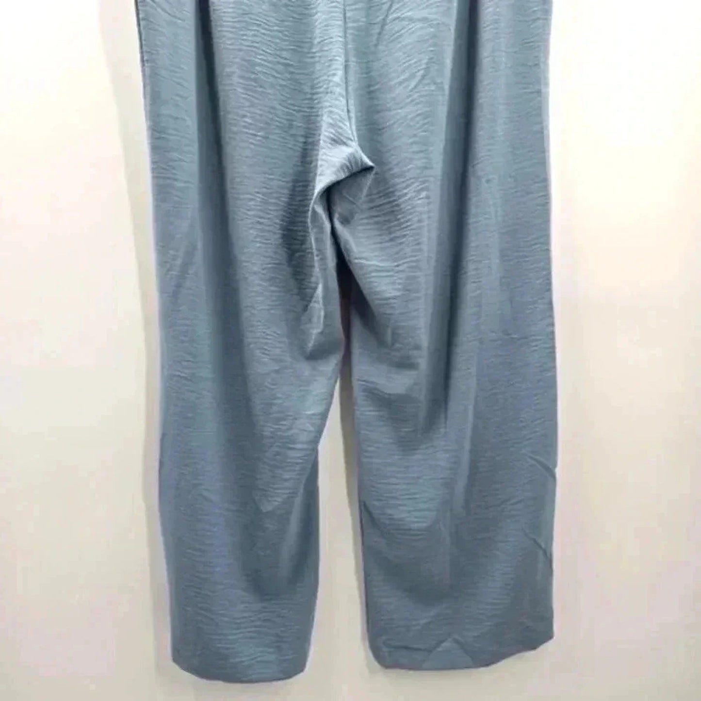 Shein Blue Wide Leg Dress Pants Executive Business Casual Bottoms Size 4XL