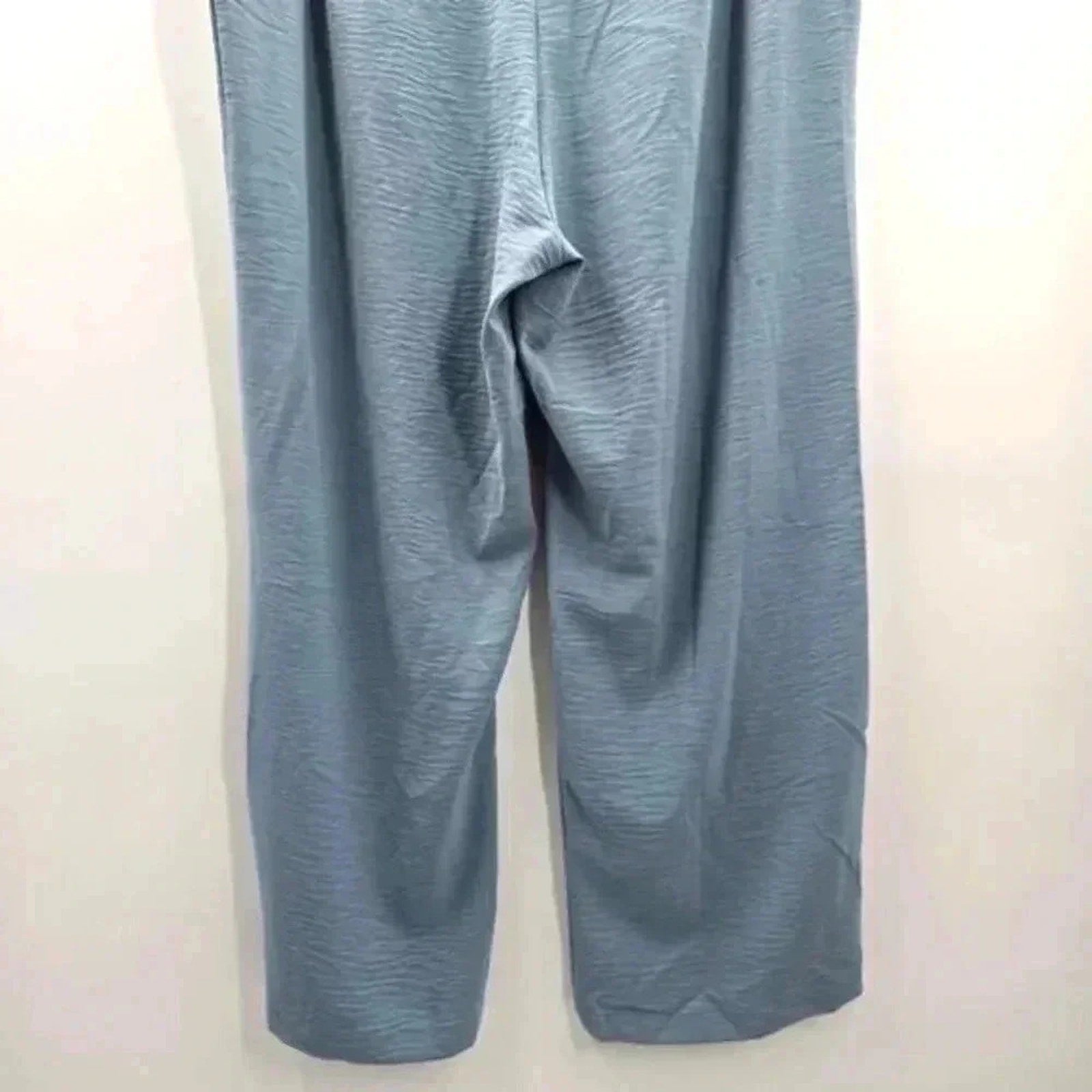 Shein Blue Wide Leg Dress Pants Executive Business Casual Bottoms Size 4XL