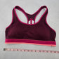 Champion Purple Racerback Padded Swim Sports Bra Beach Bikini Top M Medium