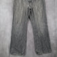 Banana Republic Gray Mens Denim Jeans Boot Cut Cotton Straight Leg 35/30
