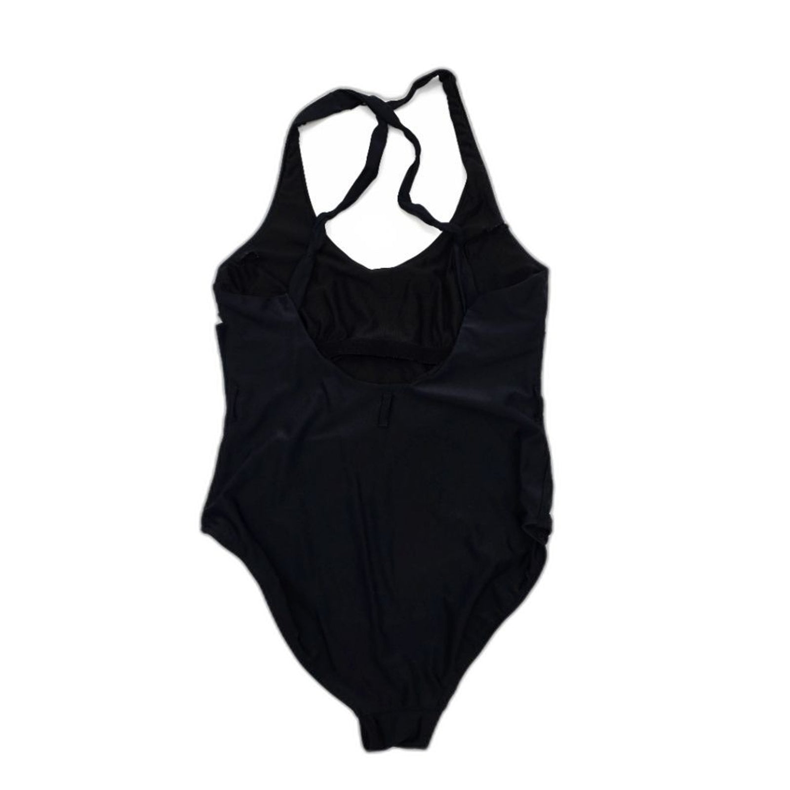 No Boundaries Black One Piece Bathing Suit Swimwear Large