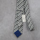 Bugatchi Uomo Gray Stripe Executive Formal Business Silk Classic Men's Neck Tie