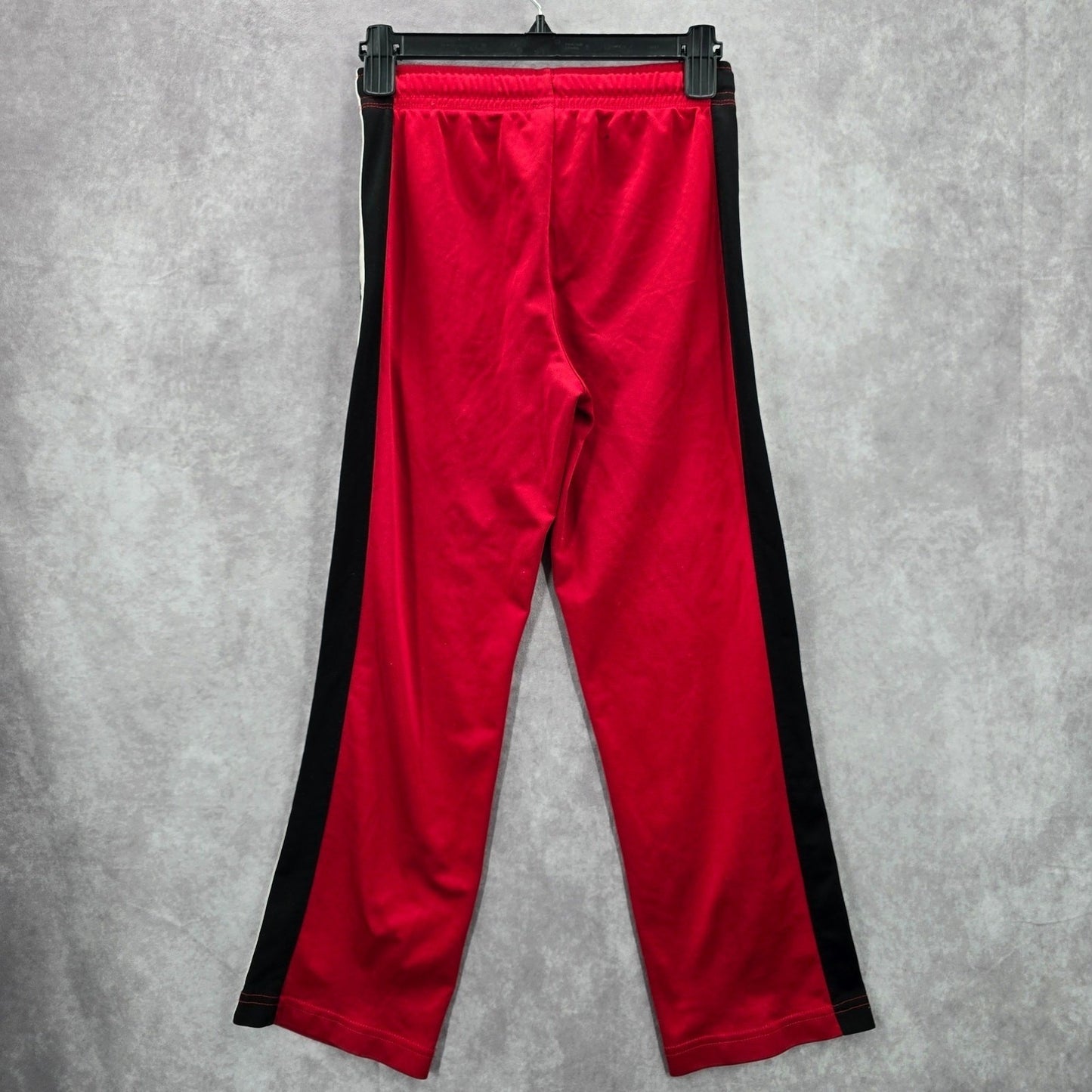 Gap Kids Red Jogger Track Athletic Pants Straight Pull On Stripe Youth Large