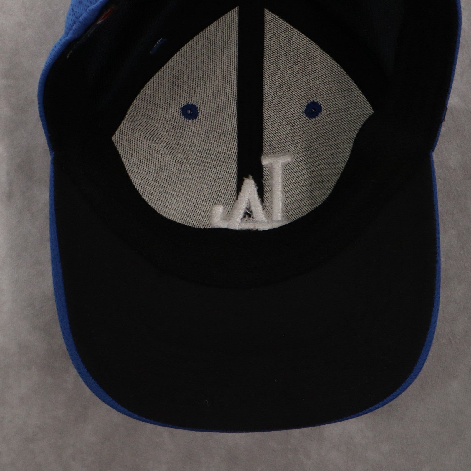 OC Sports Black Los Angles Dodgers Cloth Strap MLB Athletic Baseball Cap Hat