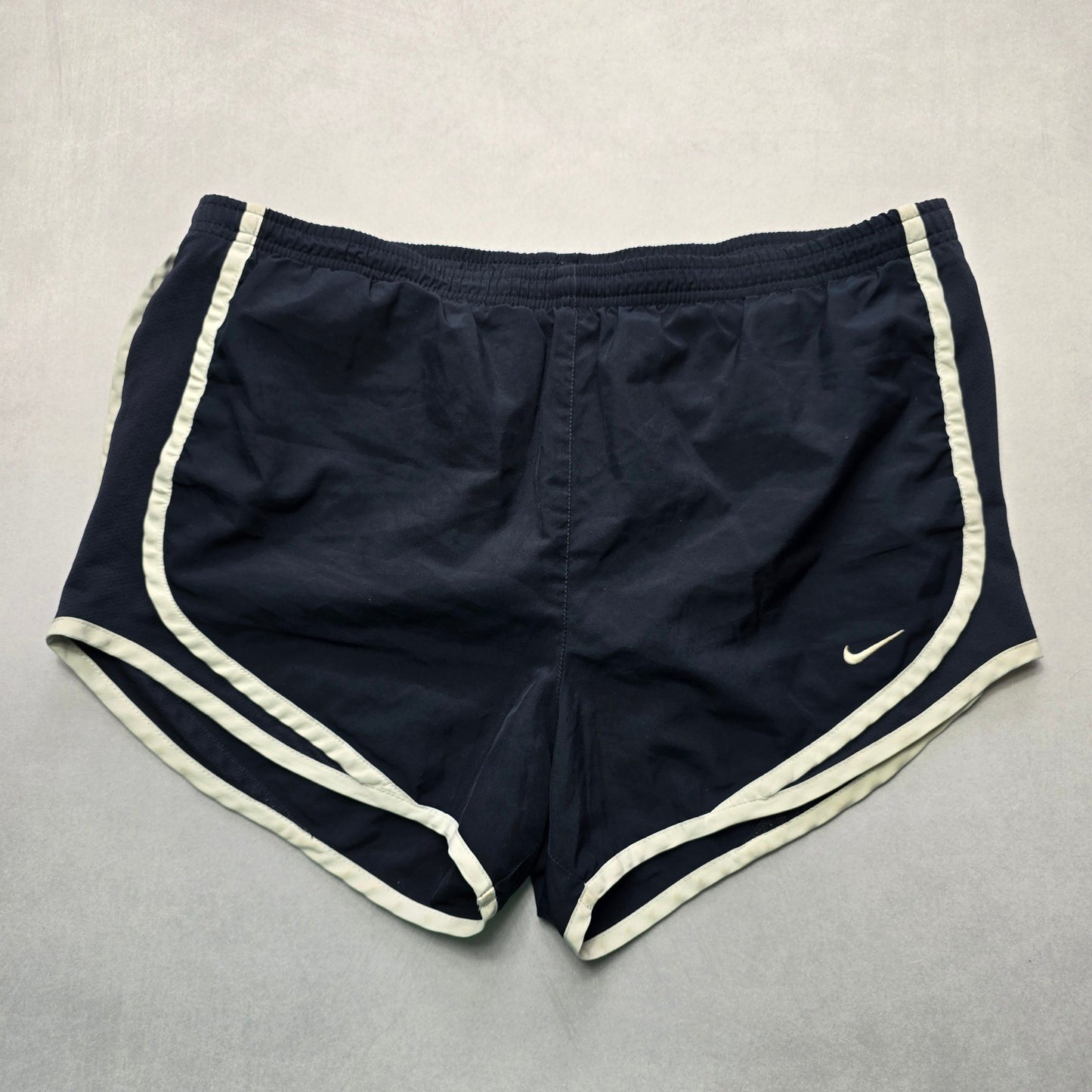 Nike Navy Blue Active Sports Athletic Running Pull On Pants Shorts S Small
