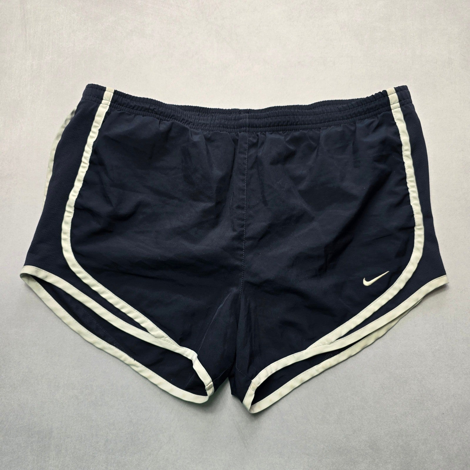 Nike Navy Blue Active Sports Athletic Running Pull On Pants Shorts S Small