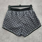Be Inspired Black White Active Running Jogging Yoga Shorts Extra Small XS