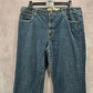 GAP Blue Stretch Flare Straight Denim  Pants Jeans 16R