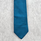 Croft & Barrow Blue Stripe Geometric Executive 100% Silk Repp Neck Tie Men's