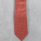 Boss Hugo Boss Red Polka Dot Executive Formal Silk Business Men's Neck Tie