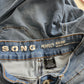 S.O.N.G Perfect High Rise Skinny Ankle Grazer Blue Denim Jeans 3/26