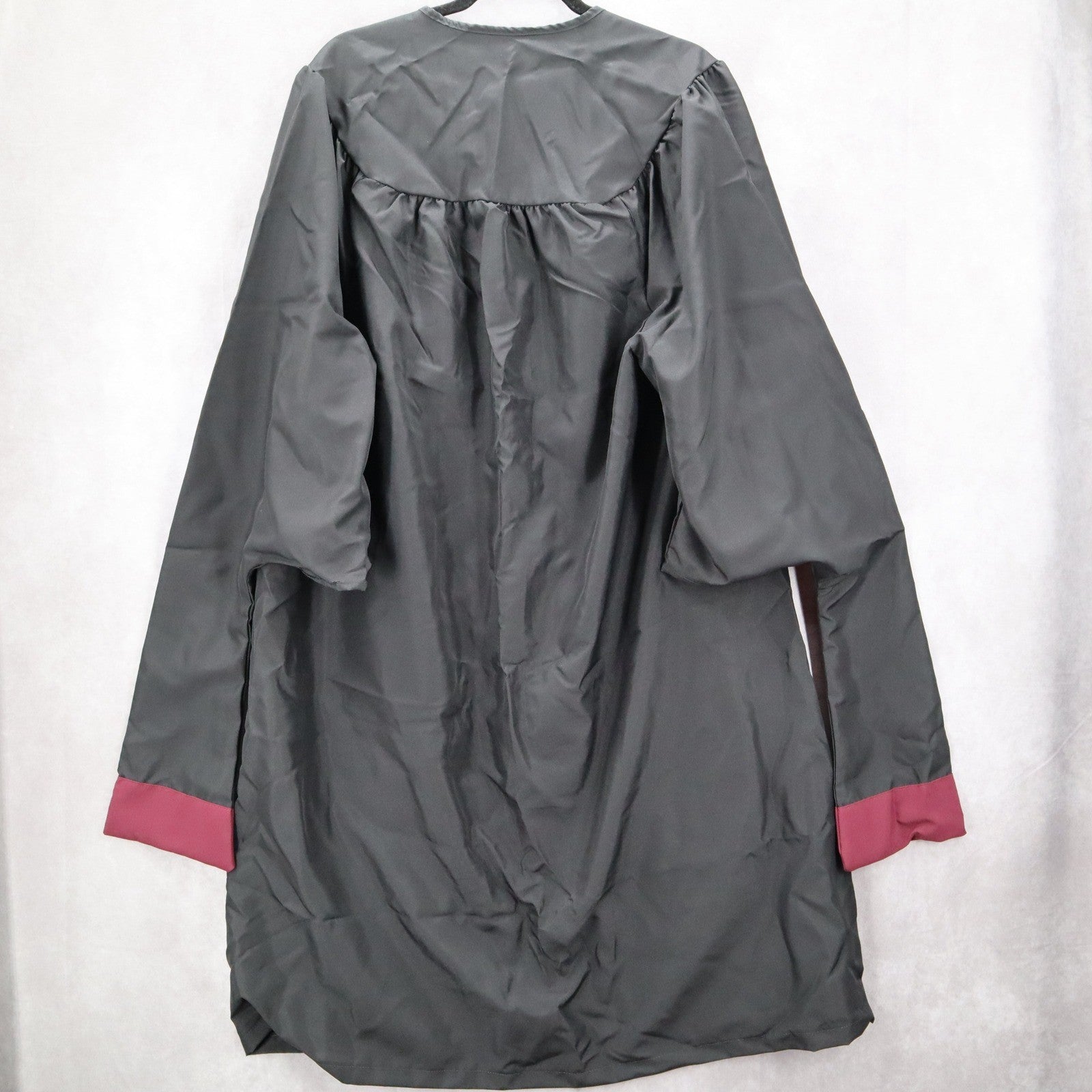 Texas Woman's University Black Masters Degree Graduation Full Zip Gown Plus 1XL