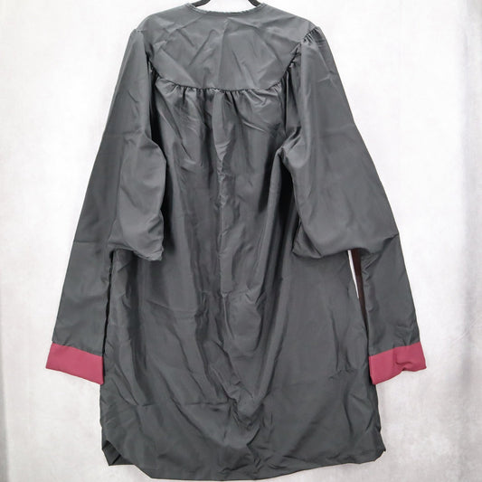 Texas Woman's University Black Masters Degree Graduation Full Zip Gown Plus 1XL