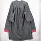 Texas Woman's University Black Masters Degree Graduation Full Zip Gown Plus 1XL