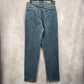 Gloria Vanderbilt Blue Medium Wash Straight Leg Denim Jeans Pants 12