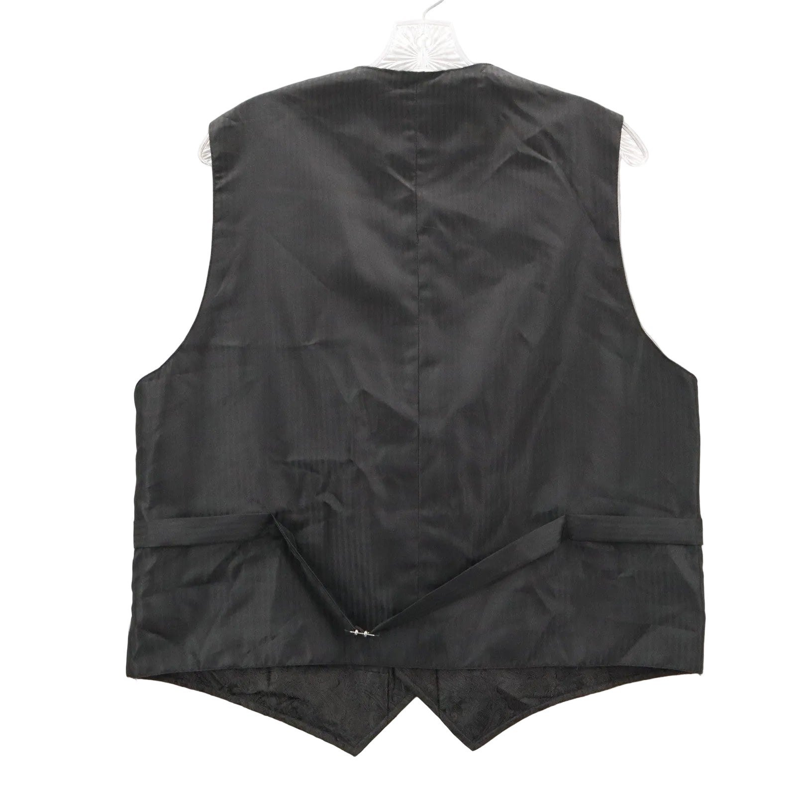 Cody James Black Paisley 5 Button Welt Pocket Point Peak Lapel Tuxedo Vest M 42R