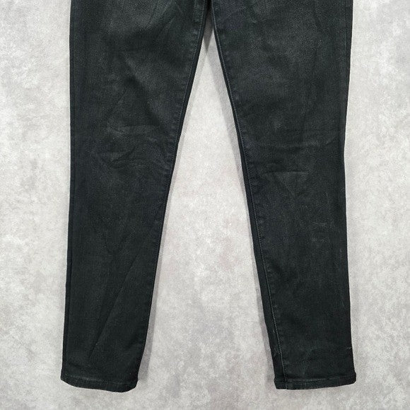 Abercrombie & Fitch Black Super Skinny High Rise Denim Jeans 6/28