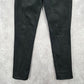 Abercrombie & Fitch Black Super Skinny High Rise Denim Jeans 6/28