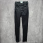 American Eagle Black Skinny Stretch Denim Jeans 0R Juniors Girls