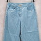 Talbots Blue Denim Straight Classic Tapered Leg Cotton Jeans Pants 12