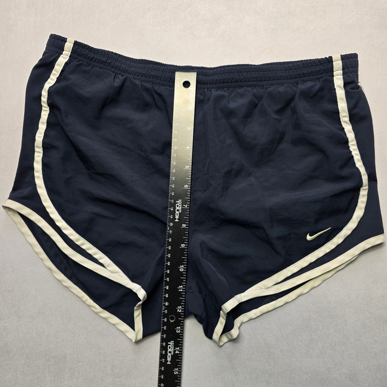 Nike Navy Blue Active Sports Athletic Running Pull On Pants Shorts S Small