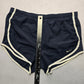 Nike Navy Blue Active Sports Athletic Running Pull On Pants Shorts S Small
