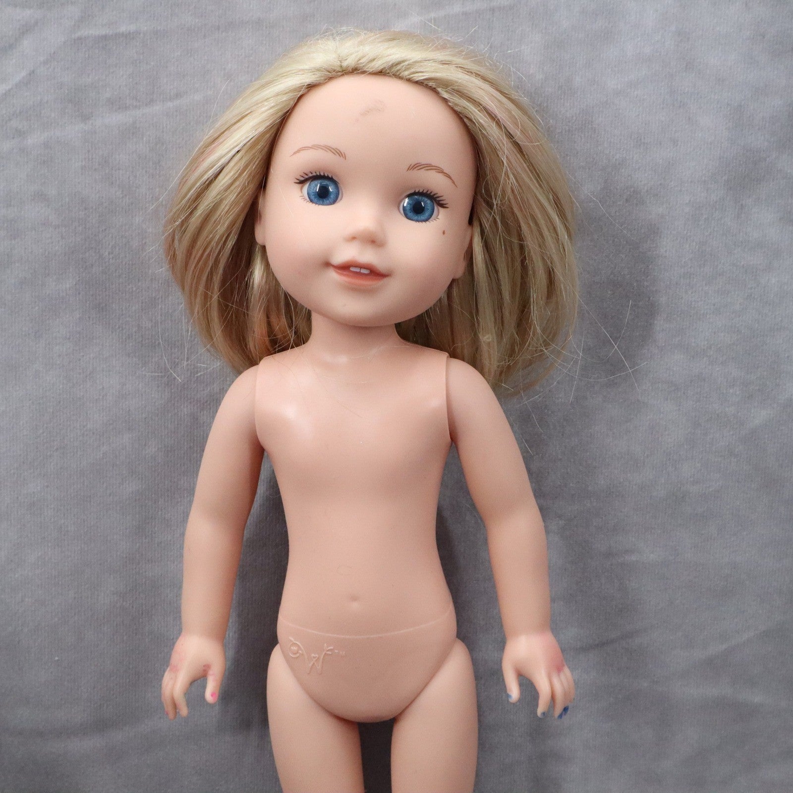American Girl Camille Doll Wellie Wishers 14.5" Blond Hair Blue Eyes Doll Toy